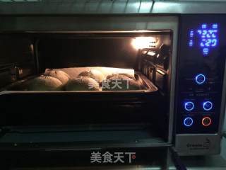 Blueberry Cheese Matcha Whole Wheat Bag recipe