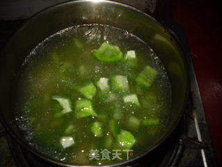 Fried Pleurotus Eryngii with Green Bell Pepper recipe
