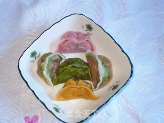 Colorful Dumplings recipe