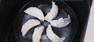 Omelet Fried Dumplings recipe