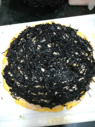 Fish Gum Seaweed Omelet recipe