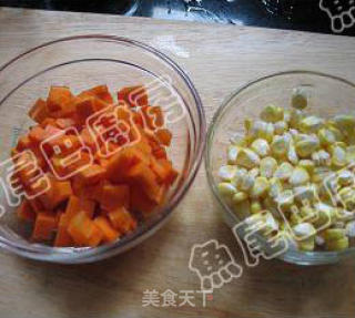 Children's Favorite --- Steamed Seasonal Vegetables with Minced Fish Glue recipe