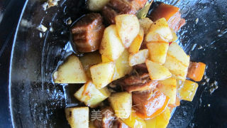 Tips to Cook A Red and Bright Braised Pork that Melts in Your Mouth——{puffed Potato Stew} recipe