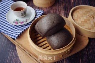 Black Sesame and Brown Wheat Buns recipe