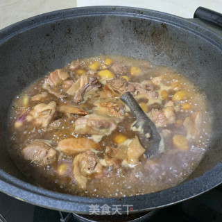 Chicken Stew with Chestnuts 🌰 Big Mouthful of Meat recipe