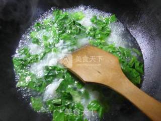 Tian Choi Soup Rice recipe