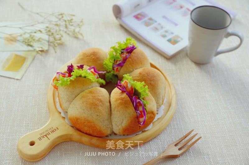 Whole Wheat Garland Bread recipe