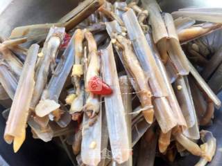 Spicy Fried Razor Clam recipe