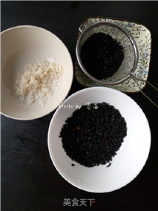 【true Rice Paste】black Sesame Rice Paste recipe