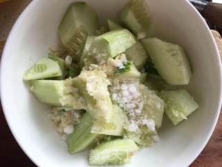 Garlic Cucumber recipe