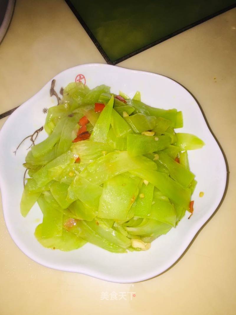 Vegetarian Fried Lettuce recipe