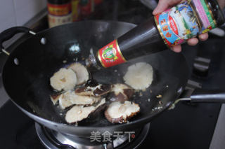 Mushroom Lettuce in Oyster Sauce recipe