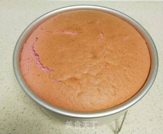 Dragon Fruit Chiffon Cake recipe