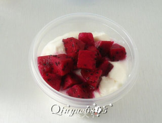 Red Dragon Fruit Yogurt recipe