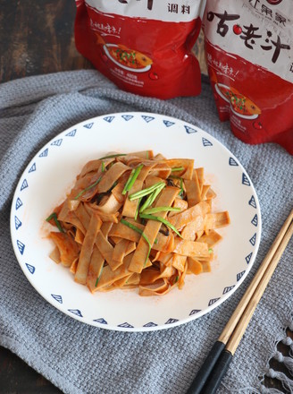 Bean Curd with Gourd Sauce