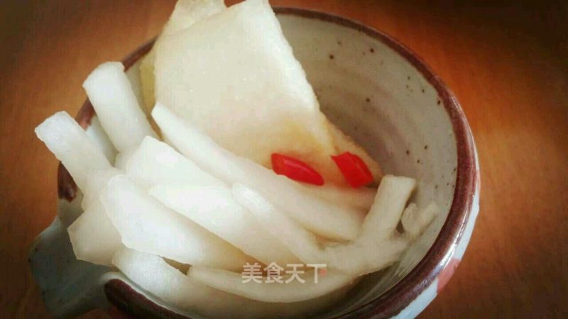 Radish Kimchi Simplified Version recipe