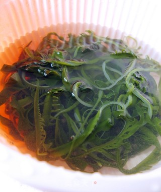 Wakame Bean Sprouts Vegetarian Soup recipe