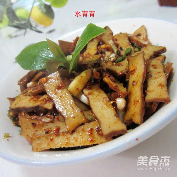 Cold Marinated Dried Tofu recipe