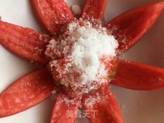 Heart is Like A Lotus Flower~ Tomatoes Mixed with Sugar recipe