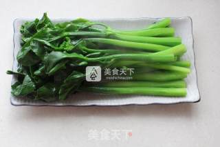 Boiled Chinese Kale recipe