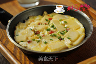Egg Hug Sausage Rice Cake recipe