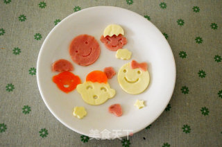 Super Cute and Childlike Bento recipe