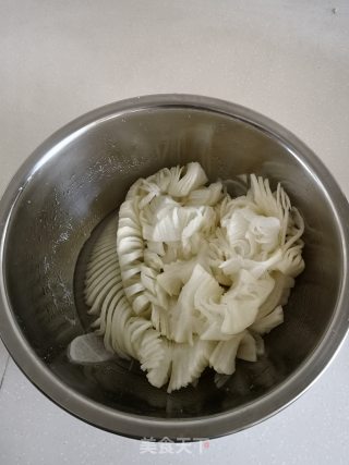 Sweet and Sour, Crisp White Radish recipe