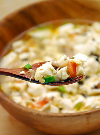Colorful Tofu Soup recipe