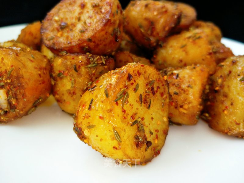 Garlic Cumin Potatoes recipe