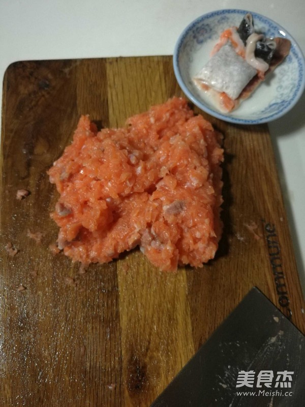 Palm Pearl (salmon Meatballs) recipe