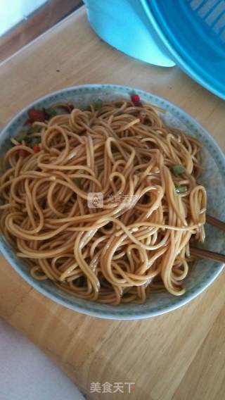 Cold and Hot Dry Noodles recipe