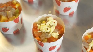 Nutrition Fast Hand "cheese Breakfast Cup" recipe