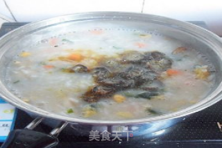 Umami Sea Cucumber Congee recipe