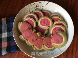 Dragon Fruit Biscuits recipe