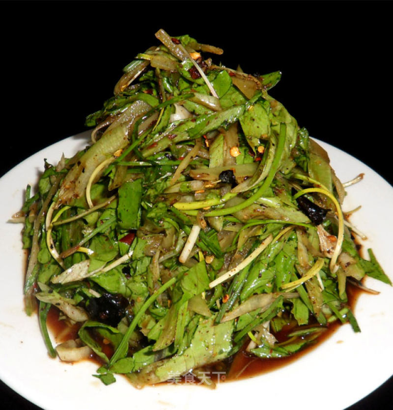 Spicy Shell Wild Onion Mixed with Lettuce