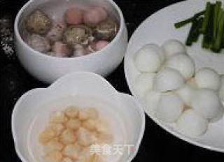 Double Scallop Stewed Balls recipe