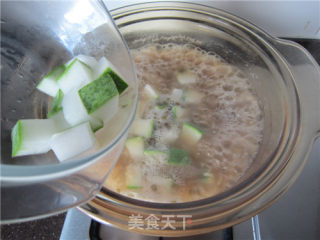 Winter Melon, Lotus Rice and Mung Bean Congee recipe