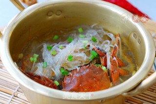 A Comfortable Way to Eat Crabs in Winter---crab Vermicelli Pot recipe