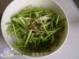 【lu Cai】——stir-fried Pork Loin with Coriander recipe