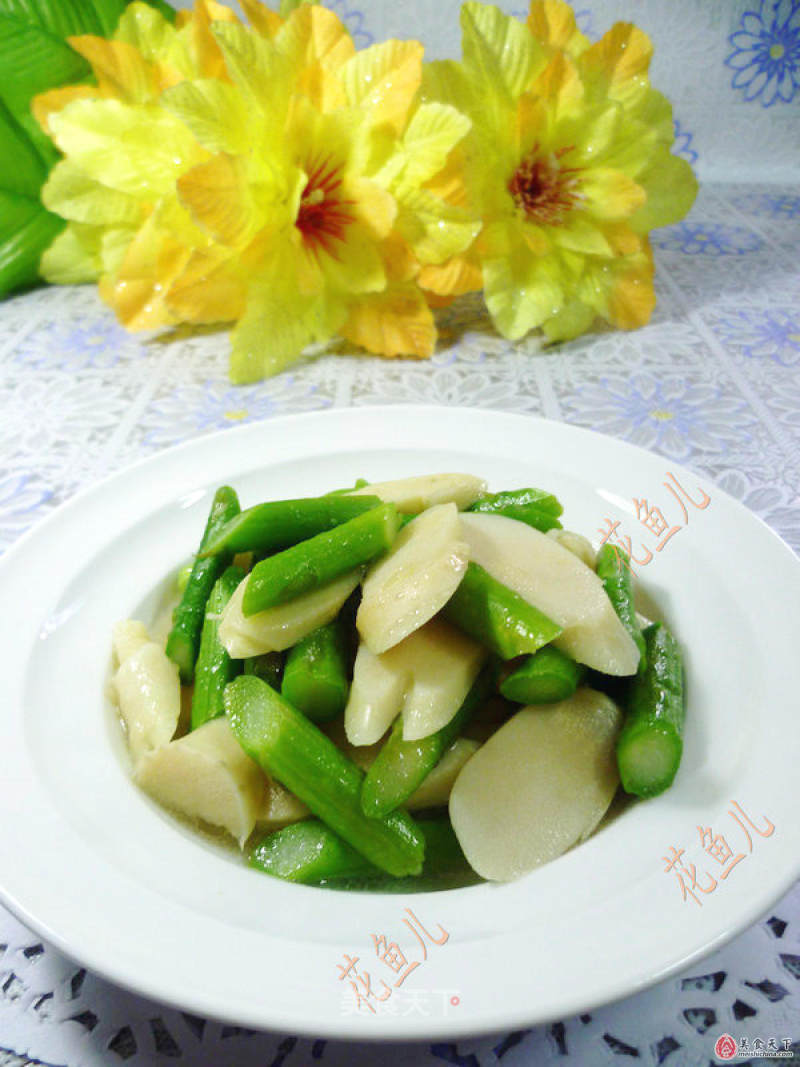 Fried Double Bamboo Shoots recipe