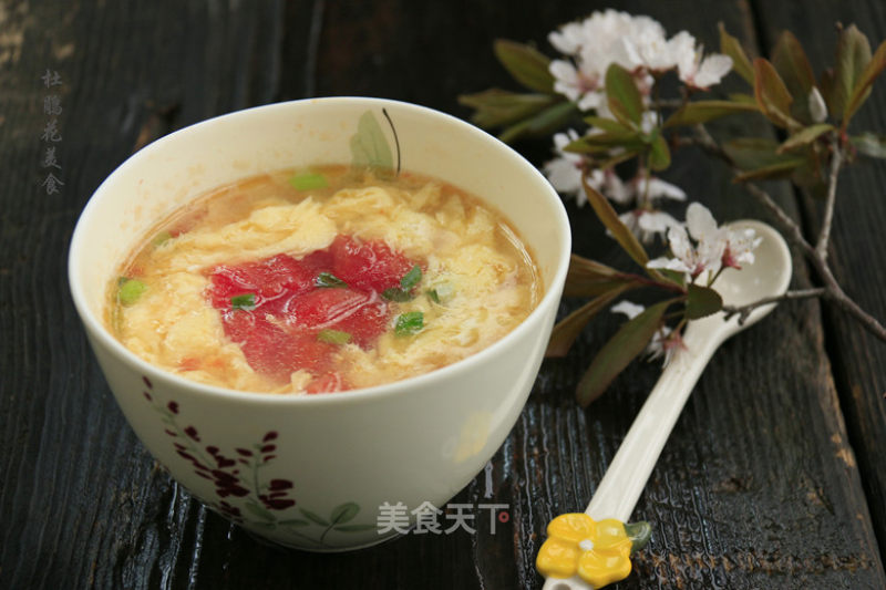 Tomato and Egg Soup recipe