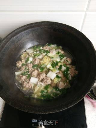 Cabbage Beef Meatball Soup recipe