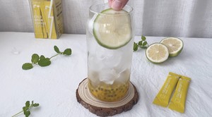 Passion Fruit Bubble Coffee | Refreshing Summer Drink recipe