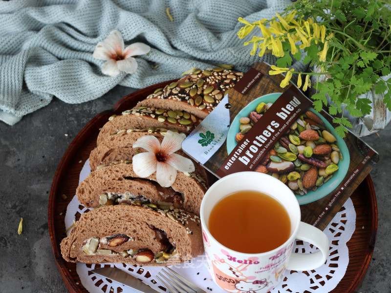 Whole Wheat Nut Cheese Bread recipe