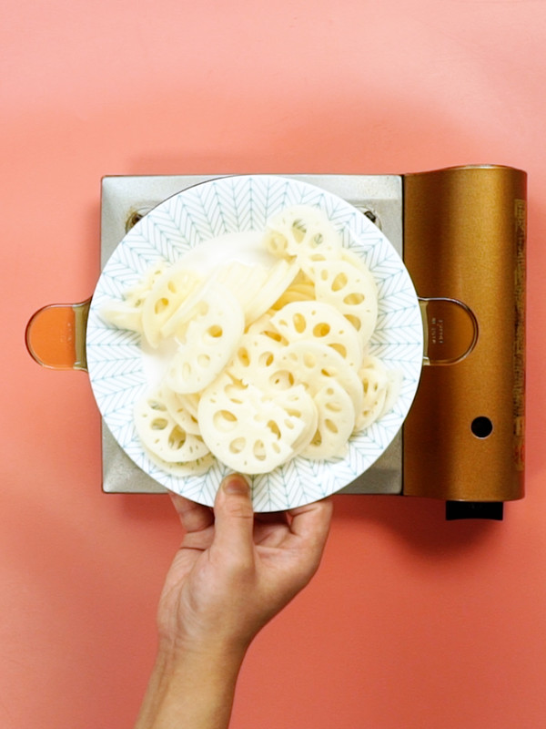 Sweet and Sour Lotus Root Slices recipe
