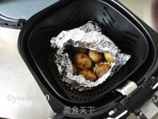 Roasted Mushroom and Baby Potatoes recipe