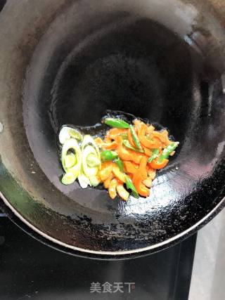 Vegetarian Stir-fried Double Melon and Carrot recipe