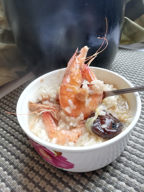 Seafood Teochew Casserole Congee recipe