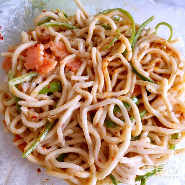 Cold Noodles with Sesame Sauce recipe