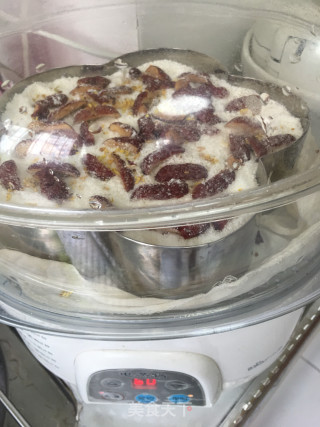 Sweet-scented Osmanthus Fermented Red Bean Sponge Cake recipe